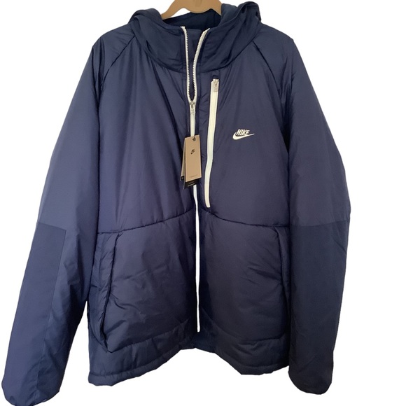 Nike Men's Sportswear Therma Fit Legacy Hooded Full Zip Jacket‎ sz 4xl NW… - Picture 1 of 11